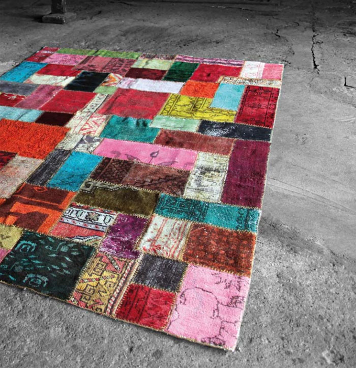 Why choose a luxury patchwork rug